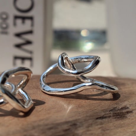 Tangled earcuff ring (1P) (one color)