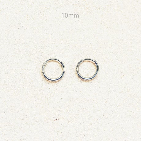 Halo hoop pierce (Small/2P) / Silver