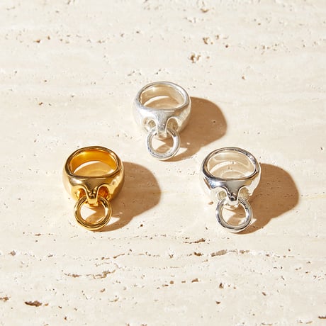 Vintage circle ring