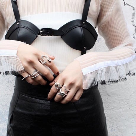 Skin object earcuff ring