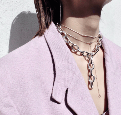 norme necklace (Bold) / SV925