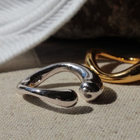 Clarity earcuff ring (one color)