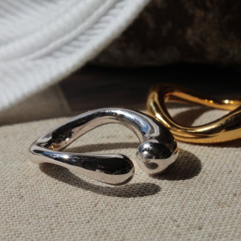 Clarity earcuff ring (one color) | Soierie WEB 