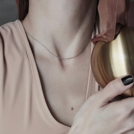 norme necklace (Slim) / SV925