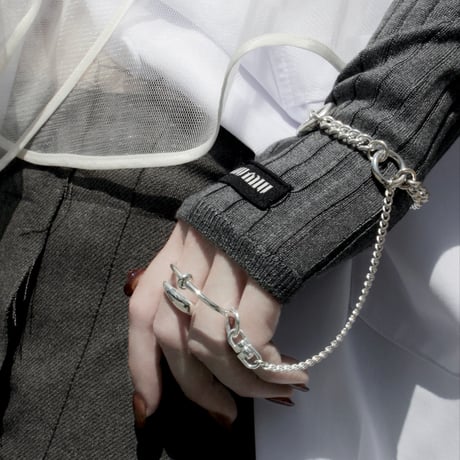 Carabiner loop bracelet