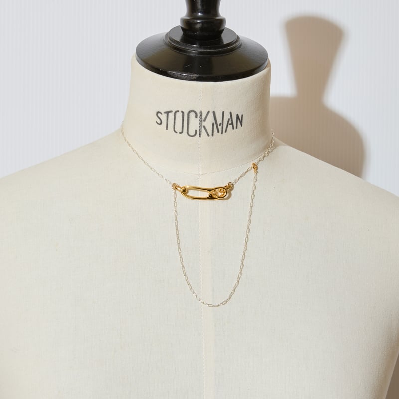 Fibula chain necklace | Soierie Online Store
