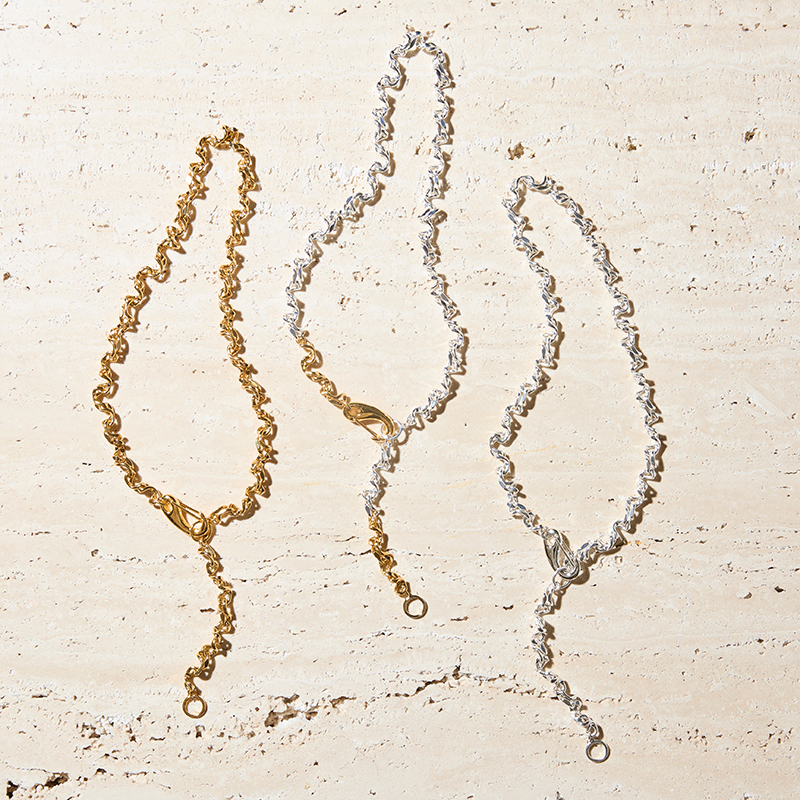 Figue clip necklace | Soierie Online Store
