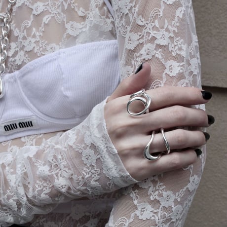 Curve earcuff ring (one color)