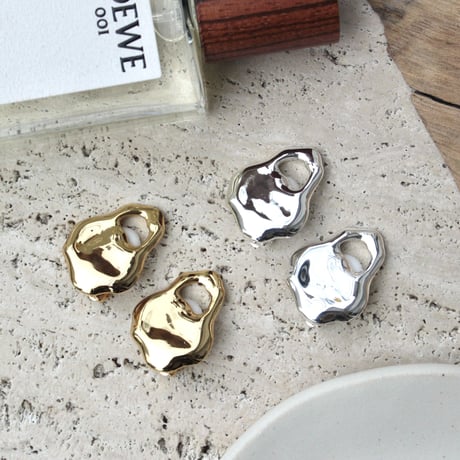 Ethical brass earing (2P)