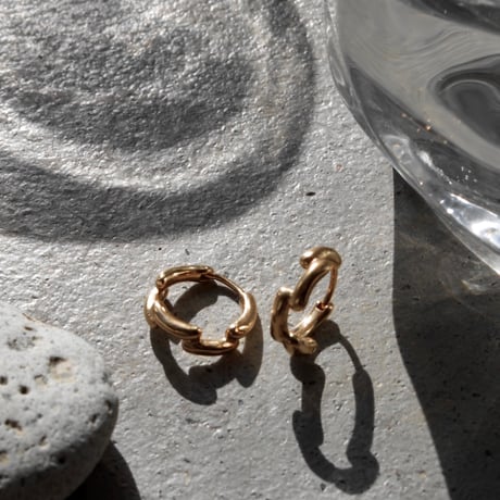norme lattice pierce / SV925＋Gold Plated