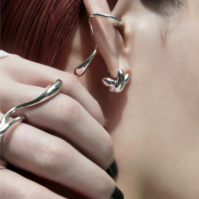 Metal art cross pierce (one color) | Soierie On Metal art cross pierce (one color) | Soierie On