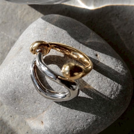 Metal art ring (mix color)