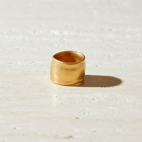 norme dew pinky ring (Matt) / SV925＋Gold Plated