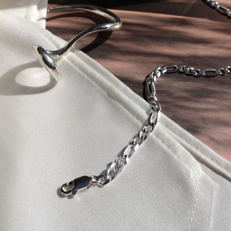norme standard clear necklace [Unisex line] / SV925