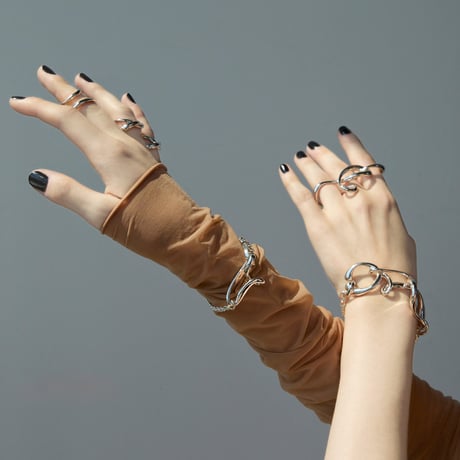 Infinity cuff ring