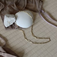 norme long frame necklace (Women's) / SV925＋Gold Plated