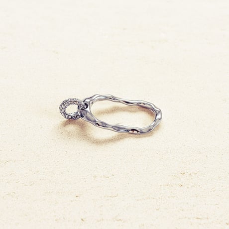 Peg bijou double ring