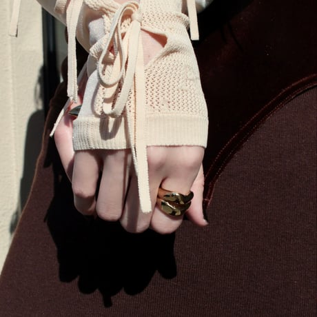 Lip motif ring【Exclusive item】