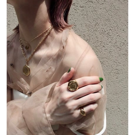Aging pinky cuff ring (1P)