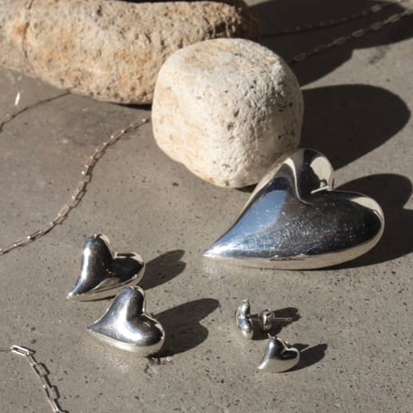 Heart pierce / Silver【Silver 925 product】