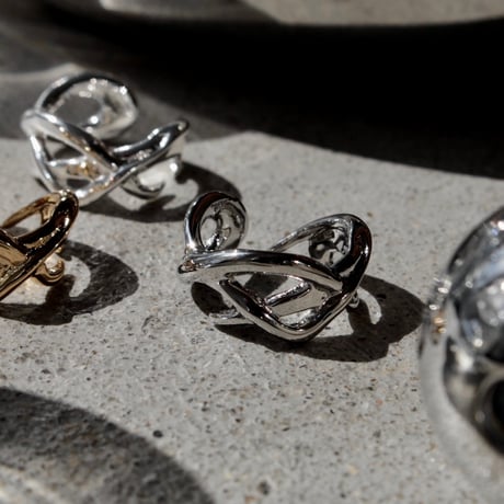 Tribal cuff ring