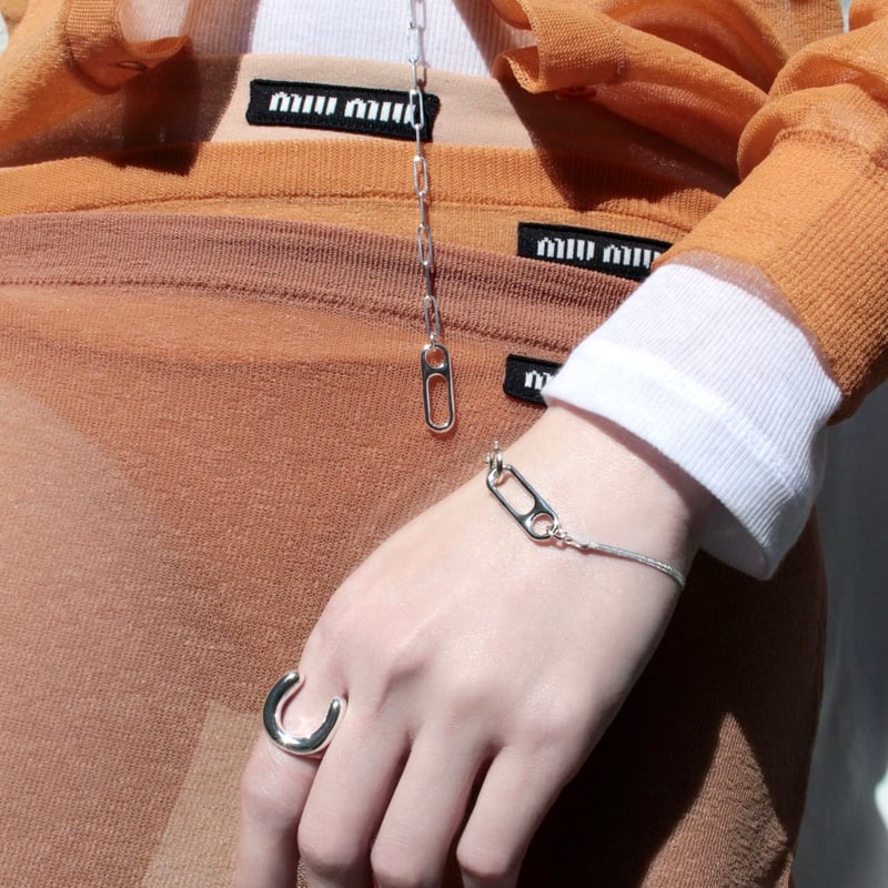 【Soierie】 Clip large bracelet Clip large bracelet | Soierie Online Store