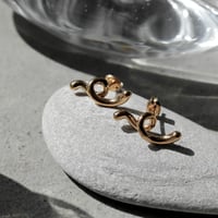 norme pulse pierce / SV925＋Gold Plated