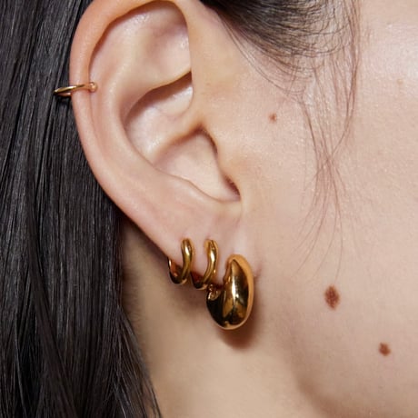norme dew pierce / SV925＋Gold Plated