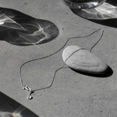 norme tag chain necklace / SV925