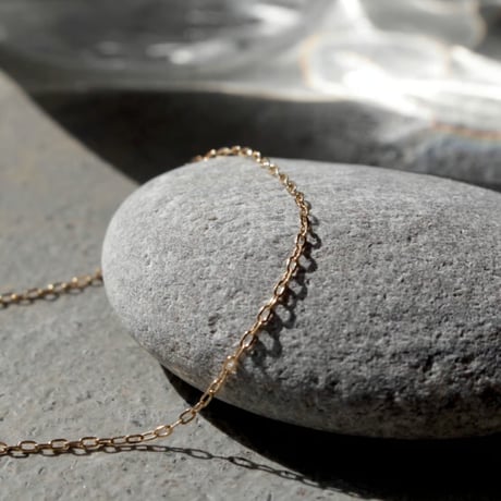 norme tag chain bracelet / SV925＋Gold Plated