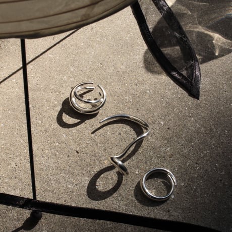 norme clear hook earcuff / SV925