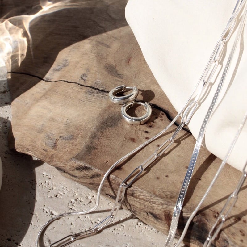 norme cord necklace / SV925 | Soierie Online Store
