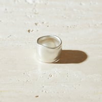 norme dew pinky ring / Matt silver