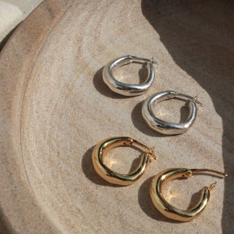 norme fine hoop pierce / SV925