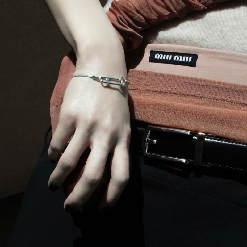 【Soierie】 Clip large bracelet Clip large bracelet | Soierie Online Store