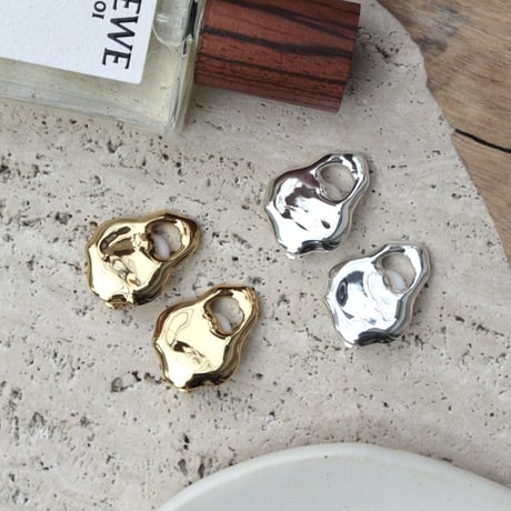 Ethical brass earing (2P)