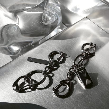 All in keyring earring