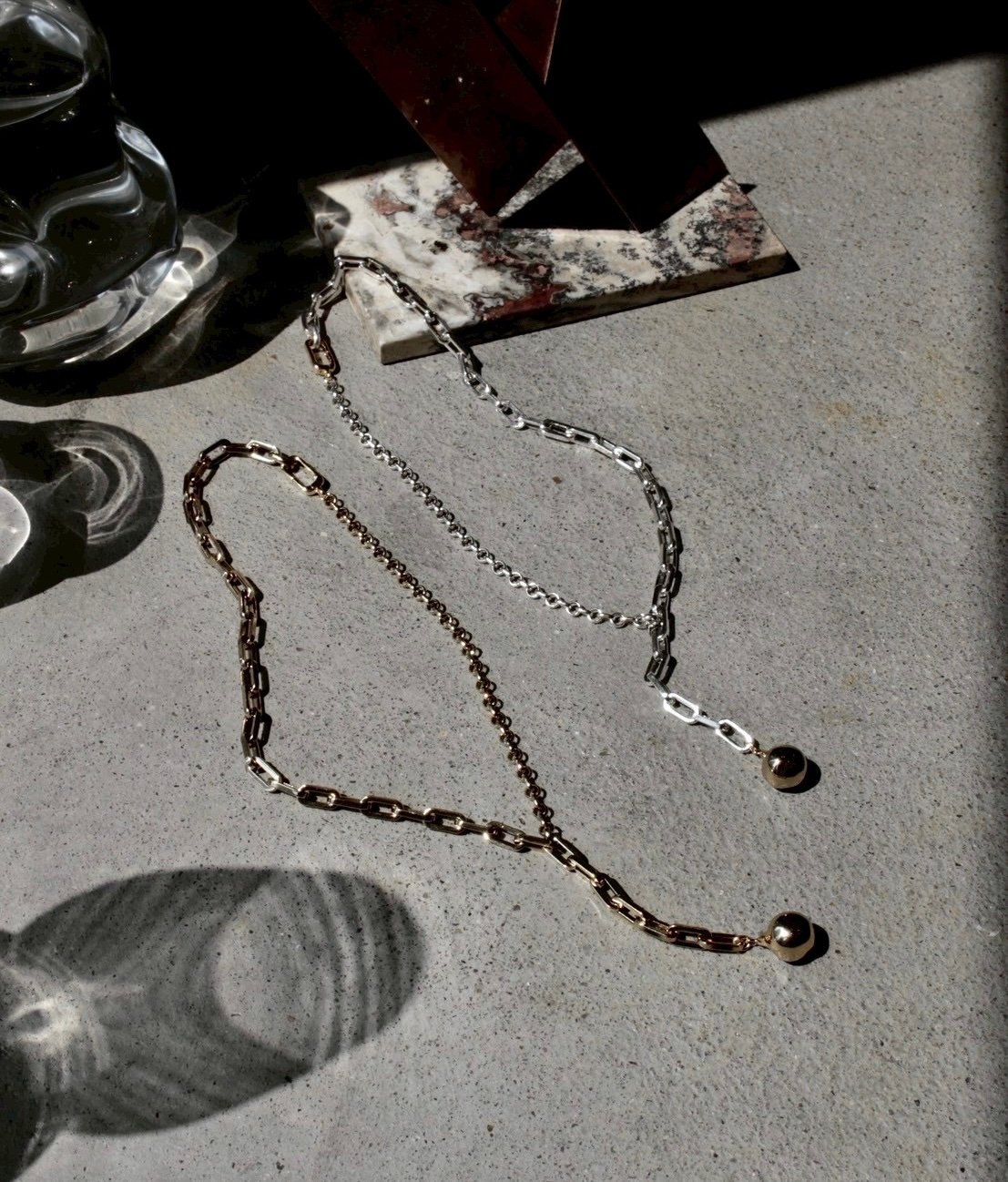 Pome motif necklace | Soierie Online Store