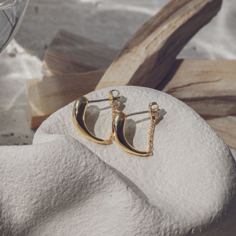 norme first metal pierce / SV925＋Gold Plated |