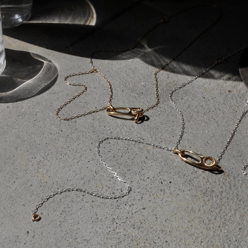Fibula chain necklace | Soierie Online Store