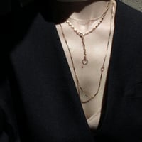 Layered necklace (3P) (one color)