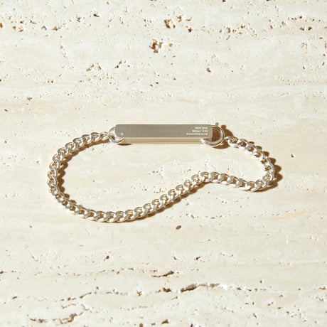 norme ID Plate bracelet (men's) / SV925