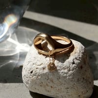 norme tag ring / SV925＋Gold Plated