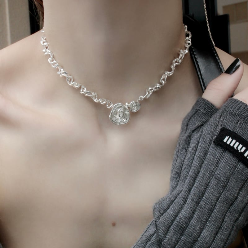 Rose fig necklace | Soierie Online Store