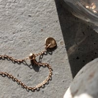 norme tag chain ring (Round type) / SV925＋Gold Plated