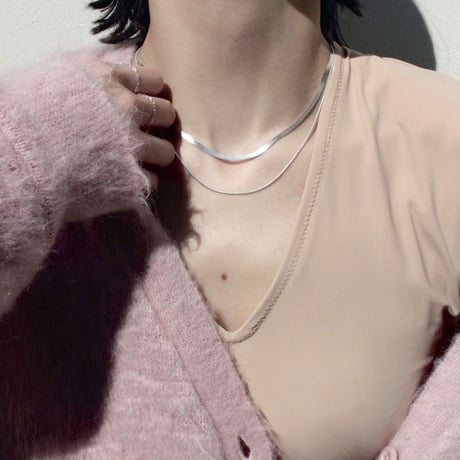 norme cord necklace / SV925