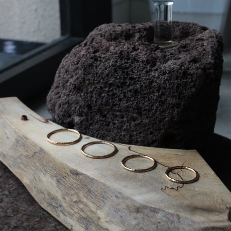 norme uncut ring (1p) / SV925＋Gold Plated