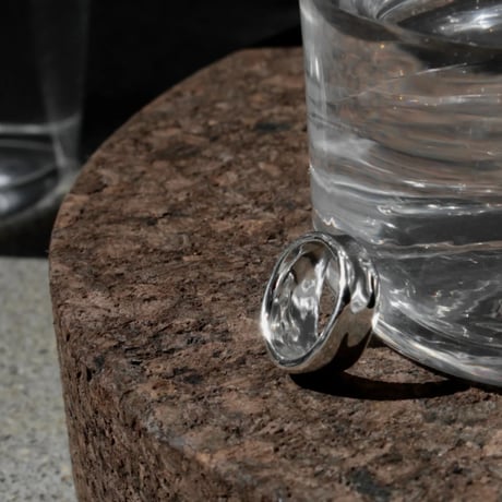 Ribbon cloth pinky ring