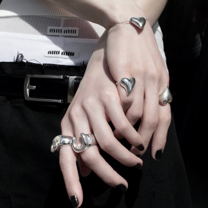 Vintage circle ring | Soierie Online Store