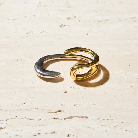 Practical hook earcuff ring (mix color)